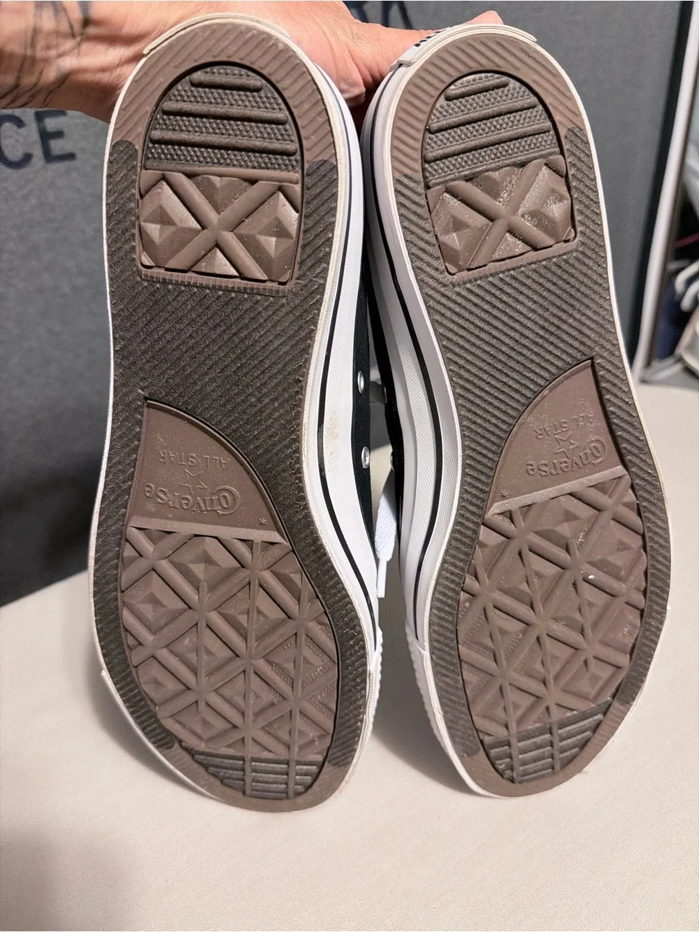 Classic Low-Top Canvas Sneakers in Black and White